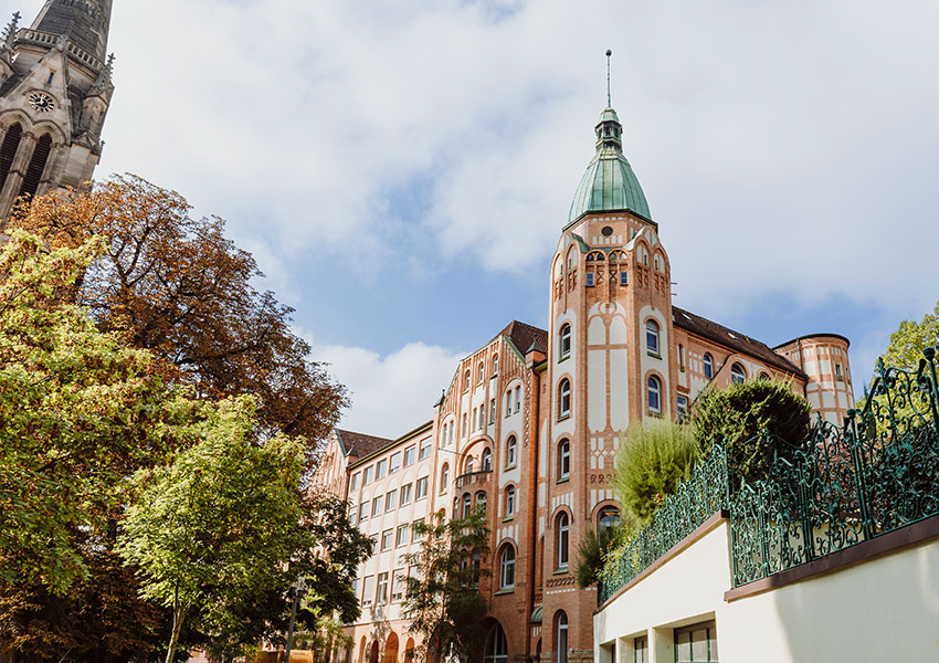 Gebäudeansicht Furtbachkrankenhaus